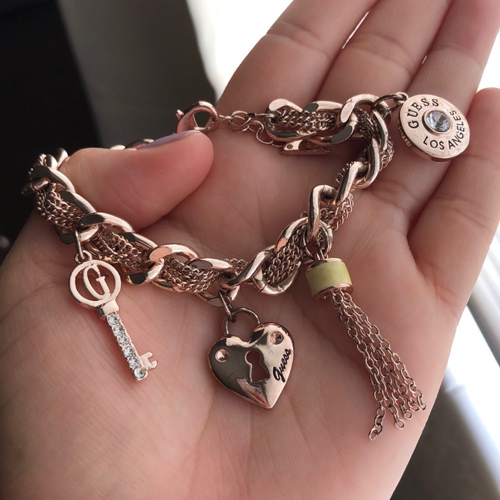Final price!💫GUESS💫Rose Gold Bracelet